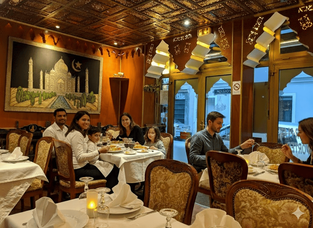 The dishes are carefully prepared with fresh ingredients to bring the authentic flavors